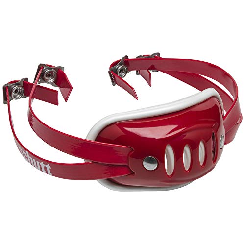 image for Schutt Sports SC-4 Hard Cup Chinstrap for Football Helmet, Scarlet, Yo