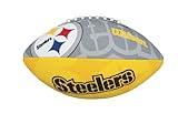 Wilson NFL Junior Team Logo Football (Pittsburgh Steelers)
