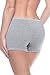 B2BODY 6 Pack Women's Regular & Plus Size Stretch Cotton Short Leg Boyshort Boxer Briefs (L)