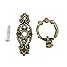 WINOMO 10pcs Cabinet Drawer Ring Pull Handle Cupboard Door Knob (Antique Brass)