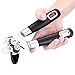 XINHUOKIT Can Opener-Commercial Can Opener-Professional Portable Can Opener-Stainless Steel Can Opener-Easy to Rotate Knob&Ergonomic Anti-skid Handle (black) (black1)