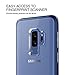 Galaxy S9 Plus Case :: VRS :: Transparent Crystal Thin Cover :: Clear Slim Fit :: Hard Drop Protective Bumper for Samsung Galaxy S9 Plus (Crystal Bumper - Deep Sea Blue)