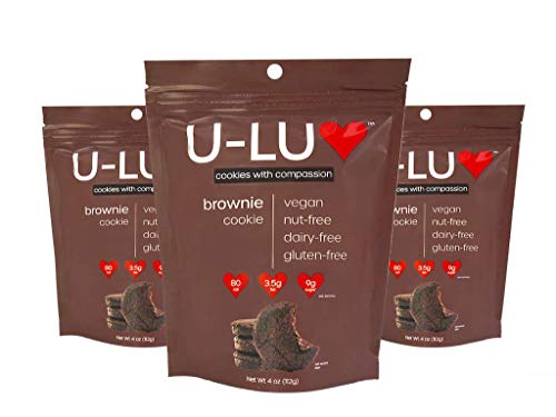 U Luv Foods Brownie Cookies Vegan Gluten Free Dairy Free Nut Free Ebay