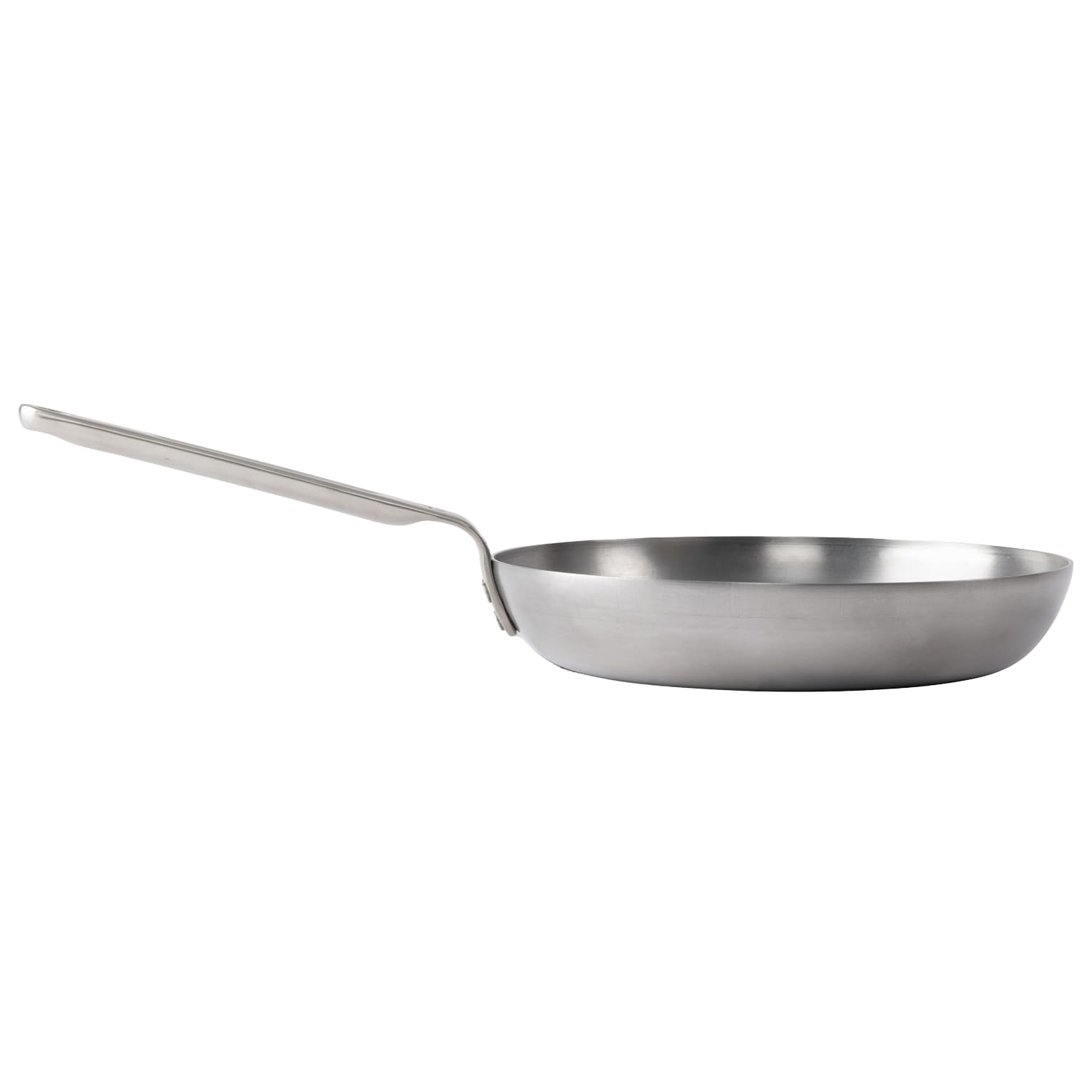 Gastrotools Carbonstahl Bratpfanne 24cm, natürliche Antihaft-Oberfläche ohne PFAS, Ofenfest bis 650°C, CoolGrip Griff, geeignet für Induktion, Gas, Keramik & offenes Feuer, Hergestellt in Italien