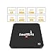 Android TV Box, SMALLRT X2 Smart Android 6.0 Box Support 4K UHD Playing with 2.4GHz WiFi For Home Entertainment