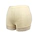 HelloTem Women Lace Seamless Butt Hip Enhancer Shaper Panties Underwear , Beige , (US Size 10-12) 2XL