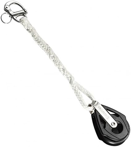 Master】40mm Single,Snap Shackle,Dyneema Line Ball Bearing Optimist Block