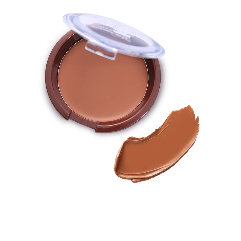 Phoera Blendable cream bronzer sun love cream natural looking matte bronzer non greasy sweat resistant Aquapurity (203 Sunset)