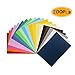 UPlama Double Sided Lightweight Construction Paper, Neon Colored Paper Pads Multicolored Construction Paper Craft Paper, Printing Paper And Copy Paper, 70GSM A4 20 Assorted Colors,8