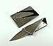 Wild Tribe Folding Card Tactical Pocket Knife Wallet Knife Folding Knife,Light, Sharp, Thin, Stainless Steel, Safety Lock, Wallet Knife, Hiking, Camping, Outdoors, Emergency Wilderness Tool
