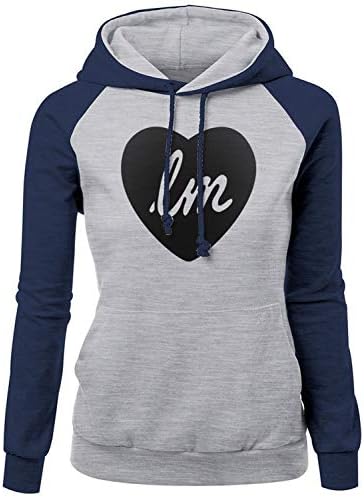 Thinkin Streetwear Women's Hoodies Print Little Mix Love Heart Sweatshirts Autumn Winter Fleece Raglan Hoody Harajuku
