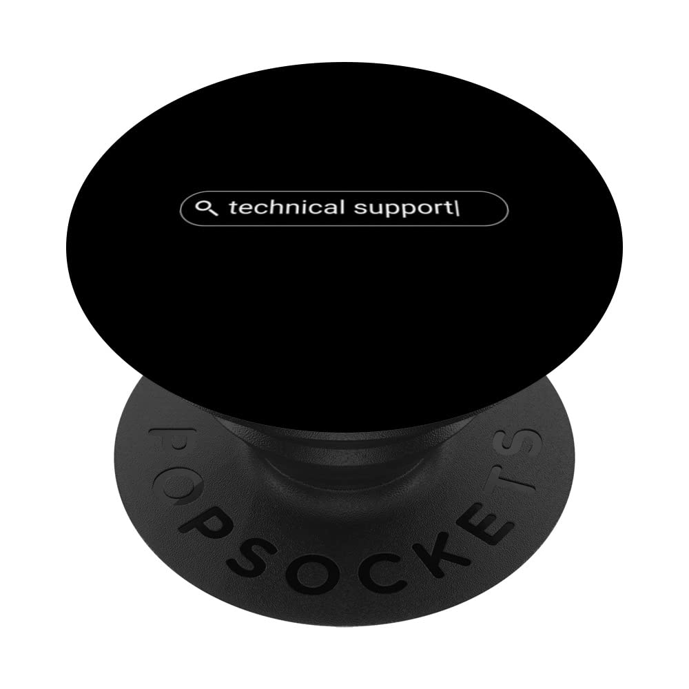 Technicial Support Nerd Geek Geeky RTFM Tech Support PopSockets Swappable PopGrip