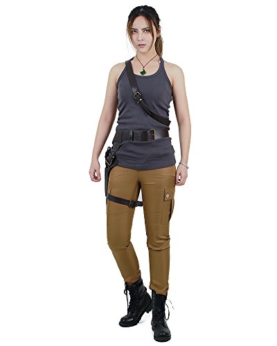 Miccostumes women s lara croft cosplay costume vest wit…