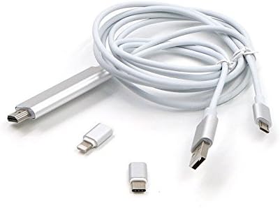 Universal HDMI Cable Adapter HDTV AV Video to TV for SAMSUNG Galaxy S5 S6 S7 Edge S8 Plus Type C Android For iPhone 6 7 iPad