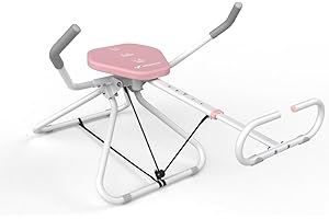 MERACH Ab Machine, All in One Ab Trainer for Core, Balance Workout and Inversion Therapy, Easy Setup & Foldable Ab Crunch Machine,300 LBS Loading Capacity Abswing Sit Up Exercise Equipment at Home Gym