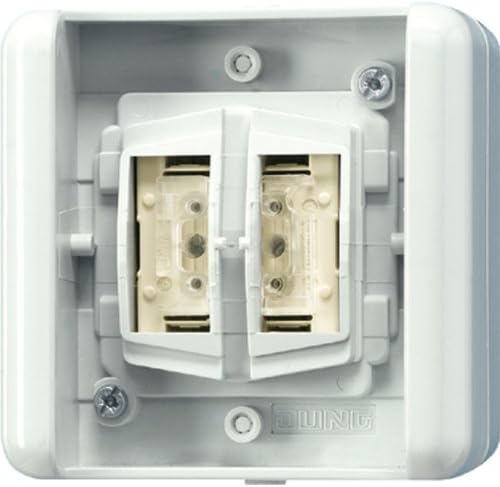 Jung Button BA 2-Way WG Button Position, 8472.01LEDW KNX