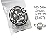 100 Sets - Open Ring Prong NO SEW SNAP Fasteners (400 Pieces) - Size 15 (3/8