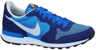 nike blue internationalist trainers