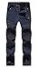 Anlamb Men's Outdoor Waterproof Windproof Fleece Cargo Snow Ski Hiking Pants