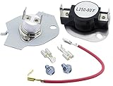 279816 Dryer Thermal Cut-off Kit Replacement Part by Blue Stars - Exact Fit for Whirlpool & Kenmore Dryers - Replaces 3399848 AP3094244