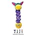 KONG - Squiggles - Stretchy Plush Dog Toy with Squeaker (Assorted Characters) - For Large Dogs