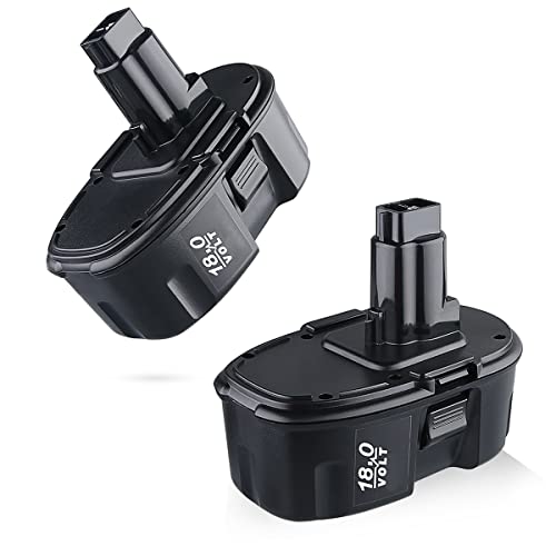 Upgraded 2Pack 4800mAh DC9096 Battery Replacement for Dewalt 18v Battery  Compatible with Dewalt 18 Volt Batter