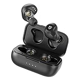 SOUNDPEATS True Wireless Earbuds with Dual Dynamic Drivers, 27 Hours Duration Premium Sound with Deep Bass, Bluetooth 5.0 Headphones with Dual Crossovers, in-Ear Earphones with Charging Case