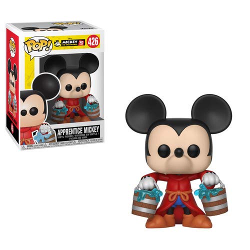 Funko Pop Disney: Mickey's 90Th - Apprentice Mickey Collectible Figure, Multicolor