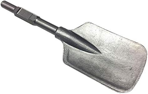 Professional SDS HEX Shovel Chisel 135 x 440 mm hex Shank 30 mm for Demolition Hammer Shovel Chisel Chisel Plastic case