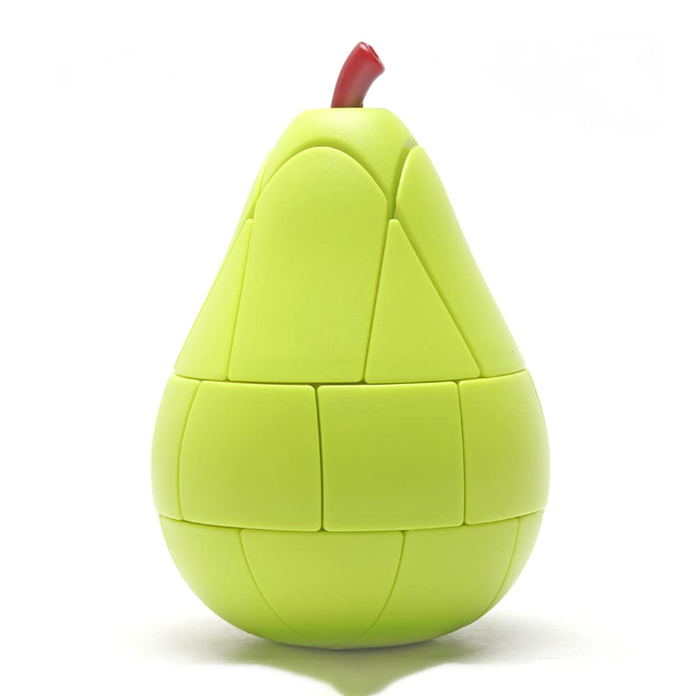 Yealvin 3D Fruit Cube 3×3 Pear Magic Speed Cube Children's Educational Toys Puzzle Cube Brain Teaser