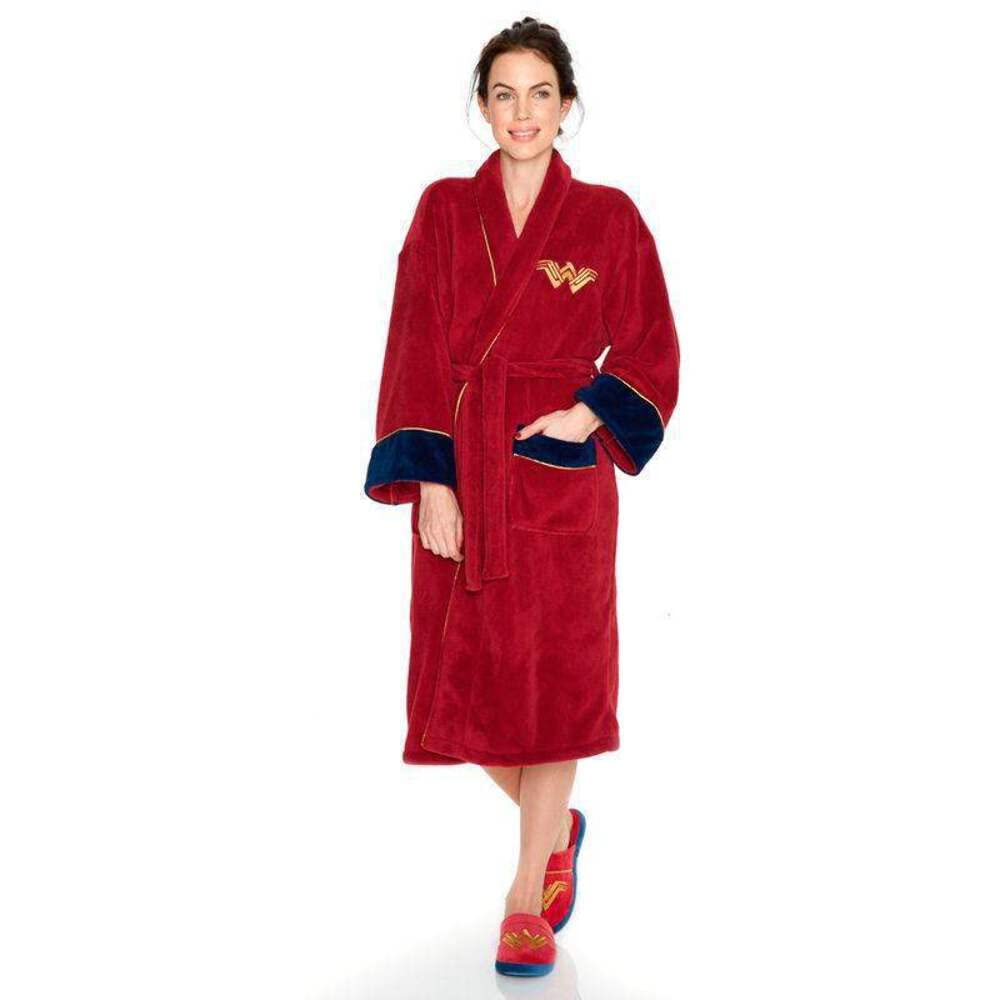 DC Comics Wonder Woman Adult Fleece Bathrobe