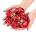 Boao 24 Pieces Heart Shaped Ornaments Valentine s Day Heart Ornament for Valentine s Day Decoration, 2 Styles