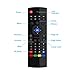 Novanco Air Remote Mouse MX3 Pro, Mini Wireless Keyboard, Programmable IR Learning, Best for Kodi Android Smart TV Box OTT HTPC Streaming Media Player Raspberry pi