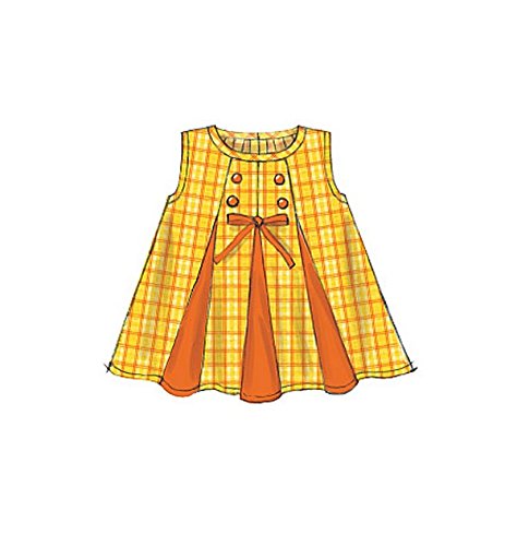 McCall's Patterns M7177 Infants' Dresses and Panties Sewing Template, YA5 (All Sizes In One Envelope)