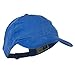 Ladies Washed Cotton Ponytail Cap - Royal OSFM