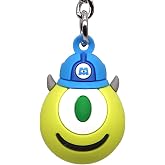Disney Monsters Inc MIKE EMOJI ICON BALL KEYRING