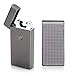 AceFox USB Rechargeable Lighter Electronic Windproof Flameless Arc Lighter With Gift Box , Black Ice