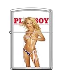 Zippo Playboy July 2003 Cover Satin Chrome Windproof Lighter