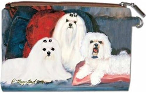 Maltese Zipper Pouch