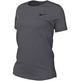 Nike Womens Legend Short Sleeve Crew T-Shirt (as1, Alpha, m, Regular, Regular, Carbon Heather)