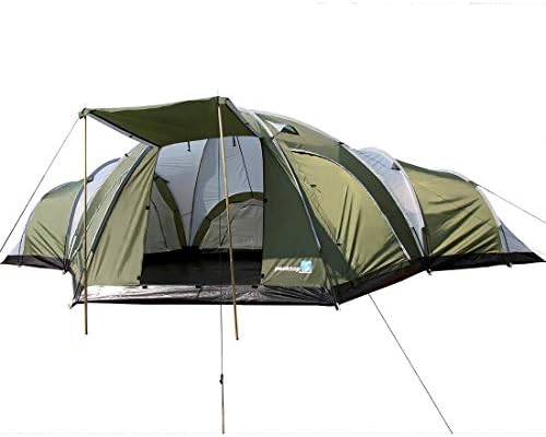 tent with bedrooms