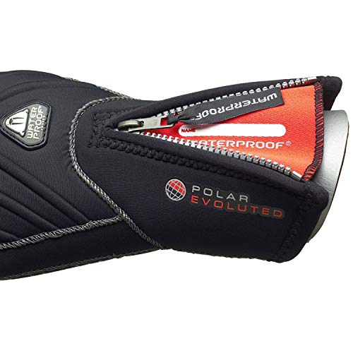 Waterproof G1 7mm 3-Finger Semi-Dry Gloves, X-Large