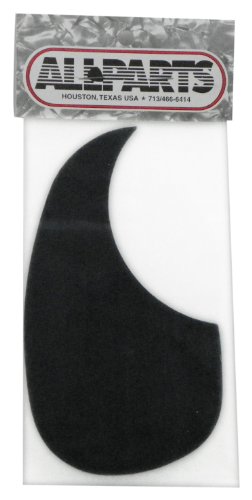 All Parts PG 0090-L23 Lefty Black Pickguard for Acoustic Guitar