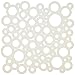 Crafters Workshop TCW-153 Templates 12-Inch by 12-Inch, Cosmic Bubbles