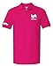 LYFT Polo shirt in Hot Pink, LYFT driver shirt, LYFT shirt.