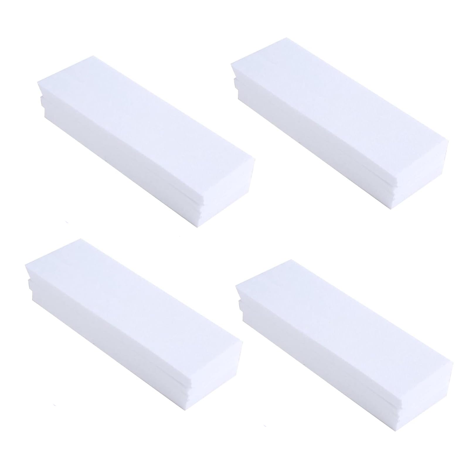 4pcs Hair Removal Hot Wax Paper, Wax Strips, Eyebrow Waxing Strips, Strip Wax, Face Wax Strips, Wax Strips Paper, Waxing Strips, Paper Wax Strips, Used to Assist In Body Hair Removal