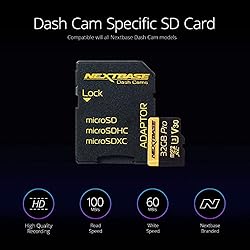 Nextbase 322GW Dash Cam + Go-Pack Bundle with 32G