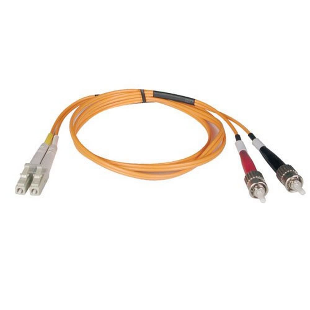 Tripp Lite N318-10 M Fibre Optic Cable Orange 10 m LC ST – FIBER OPTIC CABLE (10 m, OFNR, LC/ST, orange)