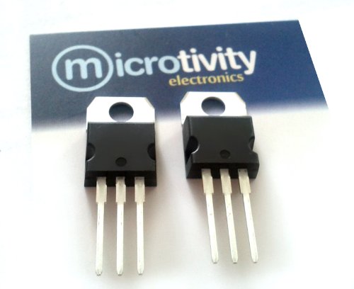 microtivity Pack of 2 7809 +9V Linear Voltage Regulator ICS