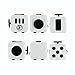 Fidget Cube Fidget Cube Anti-Stress/Anti-anxiety and Depression Quality Toy for Children, Teen, Student, Adult Finger Stress Reliever for Work, School, Class (4-Pack)